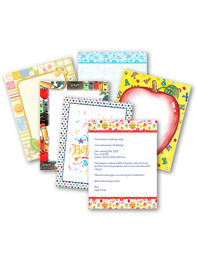 Geographics Design Paper & Letterhead